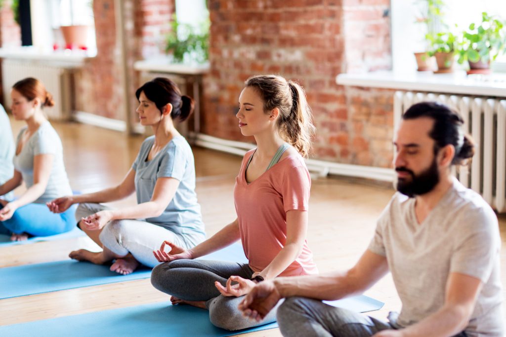 YMCA yoga classes, deep breathing exercises, and other practices can help you find time to meditate daily.