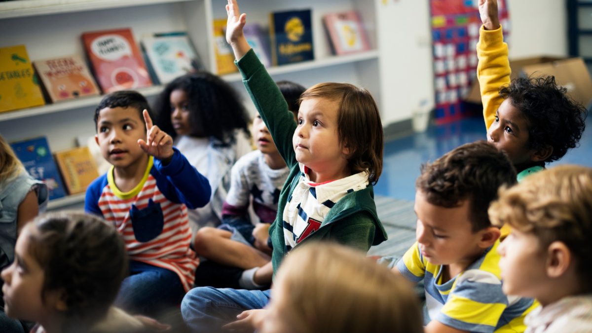 Children in kindergarten