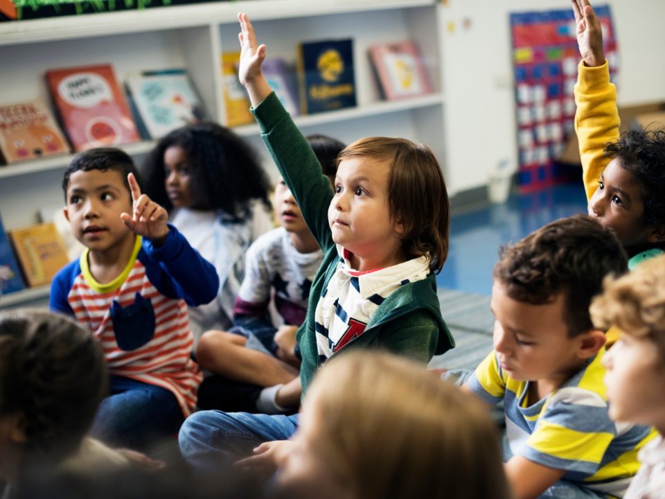 Children in kindergarten