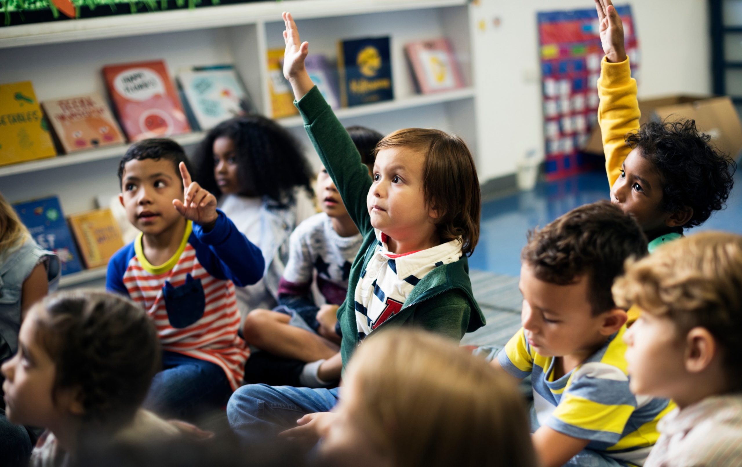 Children in kindergarten