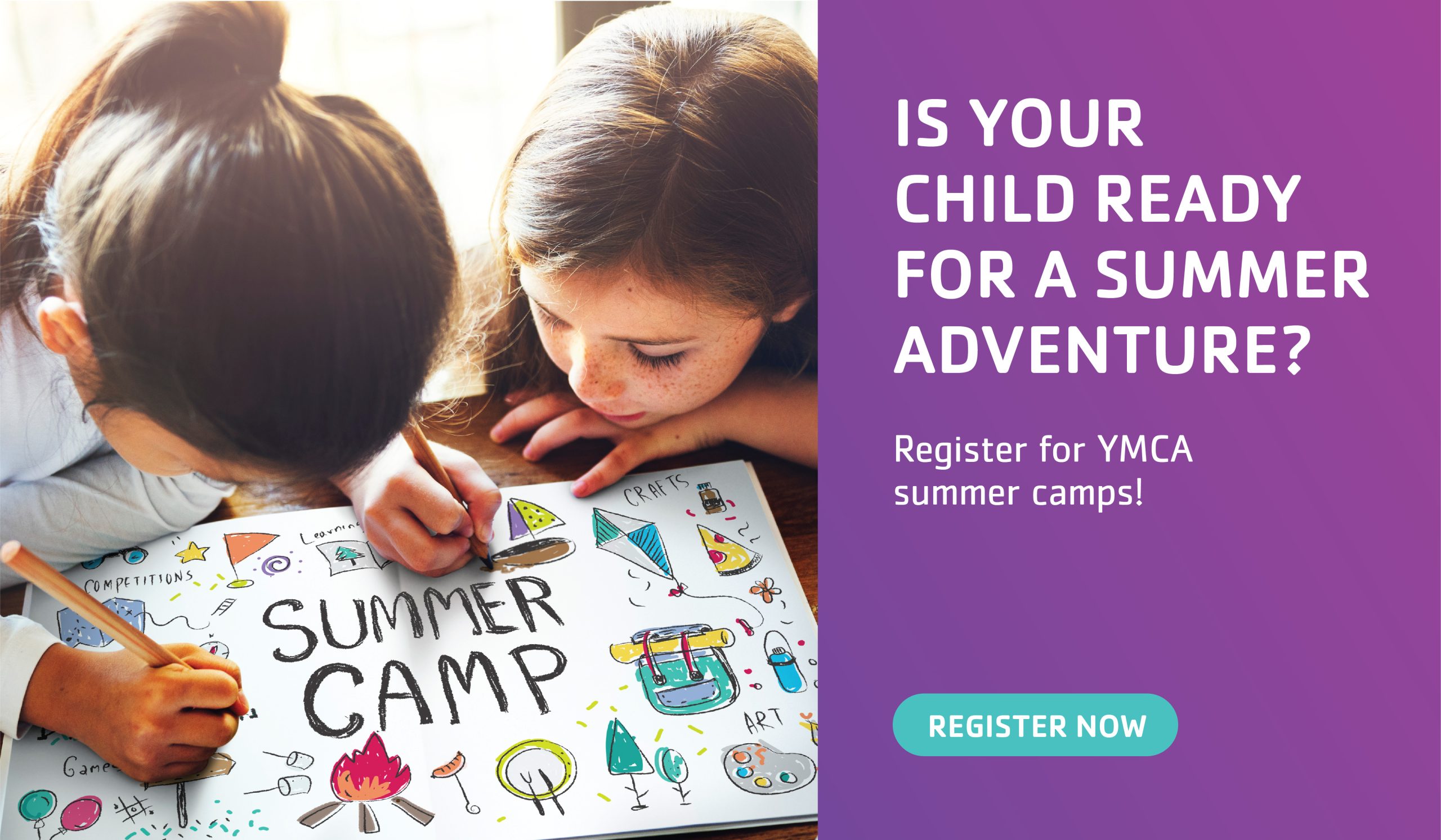 Is your child ready for a summer adventure?
Register for YMCA summer camps!