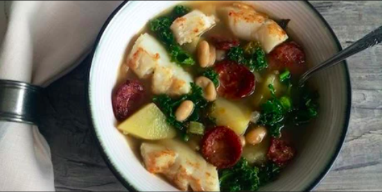 Hearty Kale & Chorizo Soup