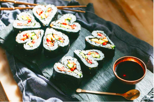 Heart-Shaped Sushi