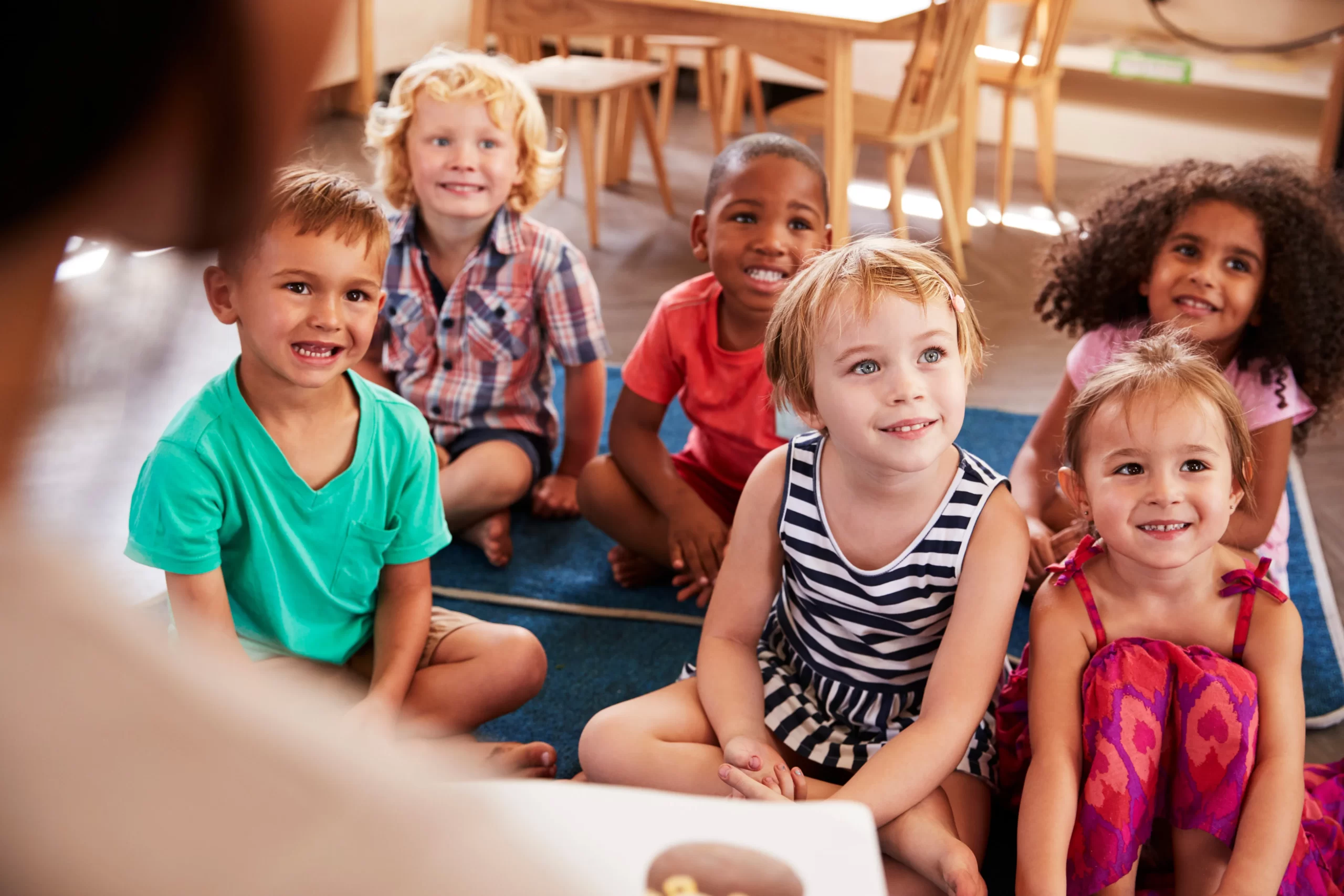 Children ready for storytime